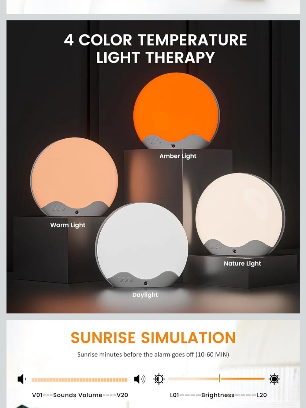 Sunlight Alarm Clock - Picture 3 of 5